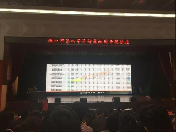 南昌大学附属中学应邀出席海口四中——“建设智慧校园，争做智慧教师”专题讲座